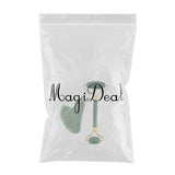 Maxbell Maxbell Natural Jade Facial Massage Double Roller Guasha Massager Board Set Gold