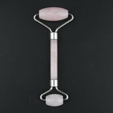 2X Anti-Aging Crystal Jade Rollers f Face Gua Sha Scraping Tool Body Massage