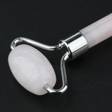 Maxbell Maxbell Anti-Aging Jade Roller fo Face Gua Sha Scraping Tool Body Massage Silver