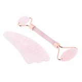 Maxbell Maxbell Jade Massage Roller Gua Sha Scraping Tool Anti Aging Body Massage Rose Gold