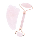 Maxbell Maxbell Jade Massage Roller Gua Sha Scraping Tool Anti Aging Body Massage Rose Gold