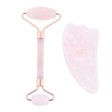 Maxbell Maxbell Jade Massage Roller Gua Sha Scraping Tool Anti Aging Body Massage Rose Gold