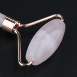 Maxbell Maxbell Jade Massage Roller Gua Sha Scraping Tool Anti Aging Body Massage Rose Gold