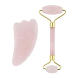 Maxbell Maxbell Jade Massage Roller Gua Sha Scraping Tool Anti Aging Body Massage Local Gold