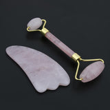 Maxbell Maxbell Jade Massage Roller Gua Sha Scraping Tool Anti Aging Body Massage Local Gold