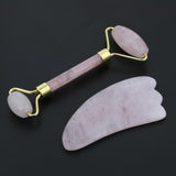 Maxbell Maxbell Jade Massage Roller Gua Sha Scraping Tool Anti Aging Body Massage Local Gold