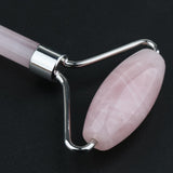 Maxbell Maxbell Jade Massage Roller Gua Sha Scraping Tool Anti Aging Body Massage Silver