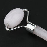 Maxbell Maxbell Jade Massage Roller Gua Sha Scraping Tool Anti Aging Body Massage Silver
