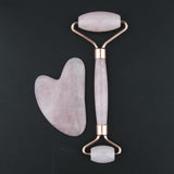 Maxbell Maxbell Jade Massage Roller Gua Sha Scraping Tool Anti-Aging Body Massage Rose Gold