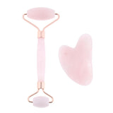 Maxbell Maxbell Jade Massage Roller Gua Sha Scraping Tool Anti-Aging Body Massage Rose Gold