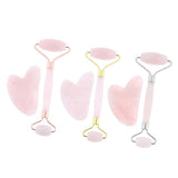 Maxbell Maxbell Jade Massage Roller Gua Sha Scraping Tool Anti-Aging Body Massage Rose Gold