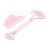 Maxbell Maxbell Jade Massage Roller Gua Sha Scraping Tool Anti-Aging Body Massage Rose Gold