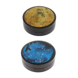 Maxbell Maxbell Contact Lens Box Travel Soaking Storage Case Tweezers Set Kit Orange Black