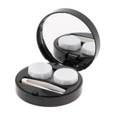 Maxbell Maxbell Contact Lens Box Travel Soaking Storage Case Tweezers Set Kit Orange Black