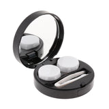 Maxbell Maxbell Contact Lens Box Travel Soaking Storage Case Tweezers Set Kit Orange Black
