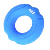 Maxbell Maxbell Finger Gripper Strengthener Hand Muscle Grip Exerciser Ring Blue 40LB