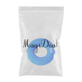 Maxbell Maxbell Finger Gripper Strengthener Hand Muscle Grip Exerciser Ring Blue 40LB