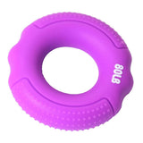 Maxbell Maxbell Finger Gripper Strengthener Hand Muscle Grip Exerciser Ring Purple 80LB