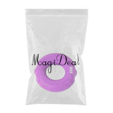 Maxbell Maxbell Finger Gripper Strengthener Hand Muscle Grip Exerciser Ring Purple 80LB