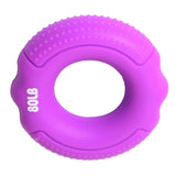Maxbell Maxbell Finger Gripper Strengthener Hand Muscle Grip Exerciser Ring Purple 80LB