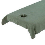 Maxbell Maxbell Reusable Washable Cotton Acupuncture Massage Table Bed Pad Cover Green