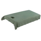 Maxbell Maxbell Reusable Washable Cotton Acupuncture Massage Table Bed Pad Cover Green