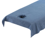Maxbell Maxbell Reusable Washable Cotton Acupuncture Massage Table Bed Pad Cover Dark Blue