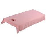 Maxbell Maxbell Washable Cotton Acupuncture Massage Table Bed Fitted Pad Cover Sheet Pink