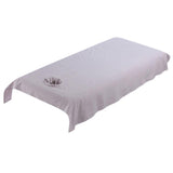 Maxbell Maxbell Washable Cotton Acupuncture Massage Table Bed Fitted Pad Cover Sheet Gray