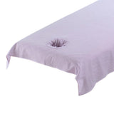 Maxbell Maxbell Washable Cotton Acupuncture Massage Table Bed Fitted Pad Cover Purple