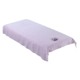 Maxbell Maxbell Washable Cotton Acupuncture Massage Table Bed Fitted Pad Cover Purple