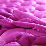 Maxbell Maxbell Beauty SPA Massage Bed Cover Sheet Mattress With Face Hole 190 x 80cm Purple