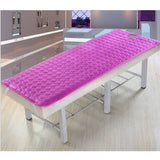 Maxbell Maxbell Beauty SPA Massage Bed Cover Sheet Mattress With Face Hole 190 x 80cm Purple