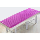 Maxbell Maxbell Beauty SPA Massage Bed Cover Sheet Mattress With Face Hole 190 x 80cm Purple