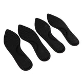 Maxbell Maxbell 2 Pairs Memory Foam Orthotic Arch Support Shoe Insoles Insert Pads Black