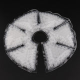 Maxbell 4Pcs Reusable Breastfeeding Hot Cold Gel Ice Pack Pads For Nursing Mother