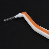 Maxbell Maxbell 22x Interdental Brush Toothpick Floss Teeth Cleaning Brush Orange 0.6mm