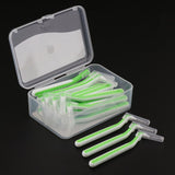 Maxbell Maxbell 22x Interdental Brush Toothpick Floss Teeth Cleaning Brush Green 0.8mm