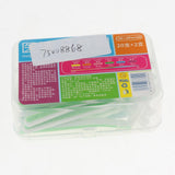 Maxbell Maxbell 22x Interdental Brush Toothpick Floss Teeth Cleaning Brush Green 0.8mm