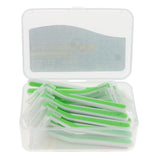 Maxbell Maxbell 22x Interdental Brush Toothpick Floss Teeth Cleaning Brush Green 0.8mm