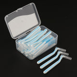 Maxbell Maxbell 22x Interdental Brush Toothpick Floss Teeth Cleaning Brush Blue 1.0mm