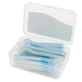 Maxbell Maxbell 22x Interdental Brush Toothpick Floss Teeth Cleaning Brush Blue 1.0mm