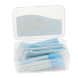Maxbell Maxbell 22x Interdental Brush Toothpick Floss Teeth Cleaning Brush Blue 1.0mm