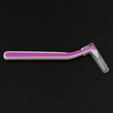 Maxbell Maxbell 22x Interdental Brush Toothpick Floss Teeth Cleaning Brush Purple 1.2-1.5mm