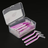 Maxbell Maxbell 22x Interdental Brush Toothpick Floss Teeth Cleaning Brush Purple 1.2-1.5mm