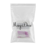 Maxbell Maxbell 22x Interdental Brush Toothpick Floss Teeth Cleaning Brush Purple 1.2-1.5mm