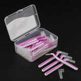 Maxbell Maxbell 22x Interdental Brush Toothpick Floss Teeth Cleaning Brush Purple 1.2-1.5mm