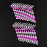 Maxbell Maxbell 22x Interdental Brush Toothpick Floss Teeth Cleaning Brush Purple 1.2-1.5mm