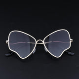 Maxbell Maxbell Resin Frame Sunglasses Travel Party Eyeglasses For Women Men Gradient Gray