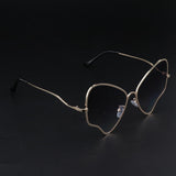 Maxbell Maxbell Resin Frame Sunglasses Travel Party Eyeglasses For Women Men Gradient Gray